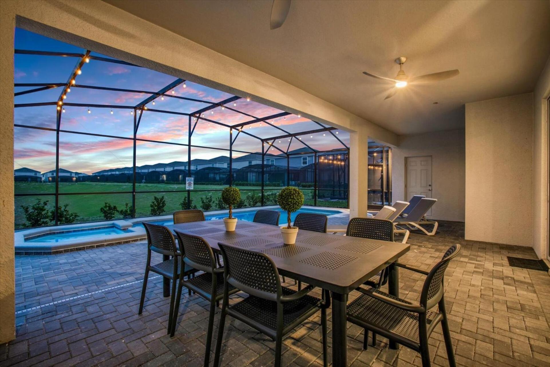 Orlando Villa 6463: Luxurious 10-Bedroom Retreat Davenport Luaran gambar